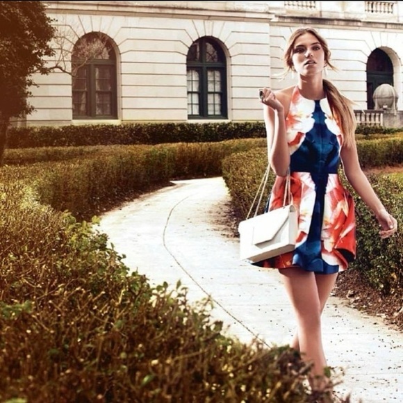 Anthropologie Keepsake the Label Floral Print Sleeveless Dress - Picture 1 of 7